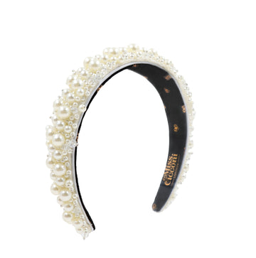 Penelope - Ivory Pearl Diamanté Headband